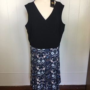 NWT Chicwe Floral Plus Size Dress Sz. 3X